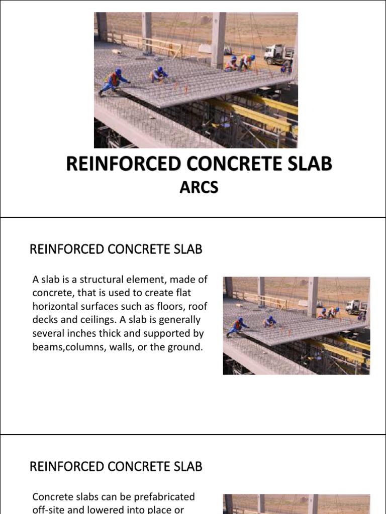 RC sLAB | PDF | Reinforced Concrete | Concrete