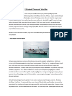 5 Contoh Ekonomi Maritim