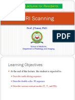 MRI Scanning: Physics Lectures For Residents