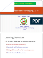Magnetic Resonance Imaging (MRI) : Physics Lectures For Residents