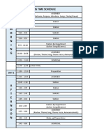 M O R N I N G: Vbs Time Schedule