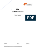 GSM Tems Cellplanner: User Course