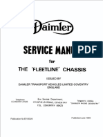 Daimler Fleetline Service Manual PDF
