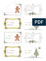 Gift Labels