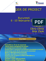 Curs MANAGER DE PROIECT MT Seria 1 PDF