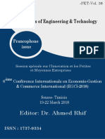 Proceedings EGCI-2018 Francophone