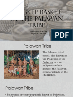 Tingkep Basket of The Palawan Tribe