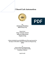 IOT Based Lab Automation: M.Hamza Shahbaz BEE-FA14-073