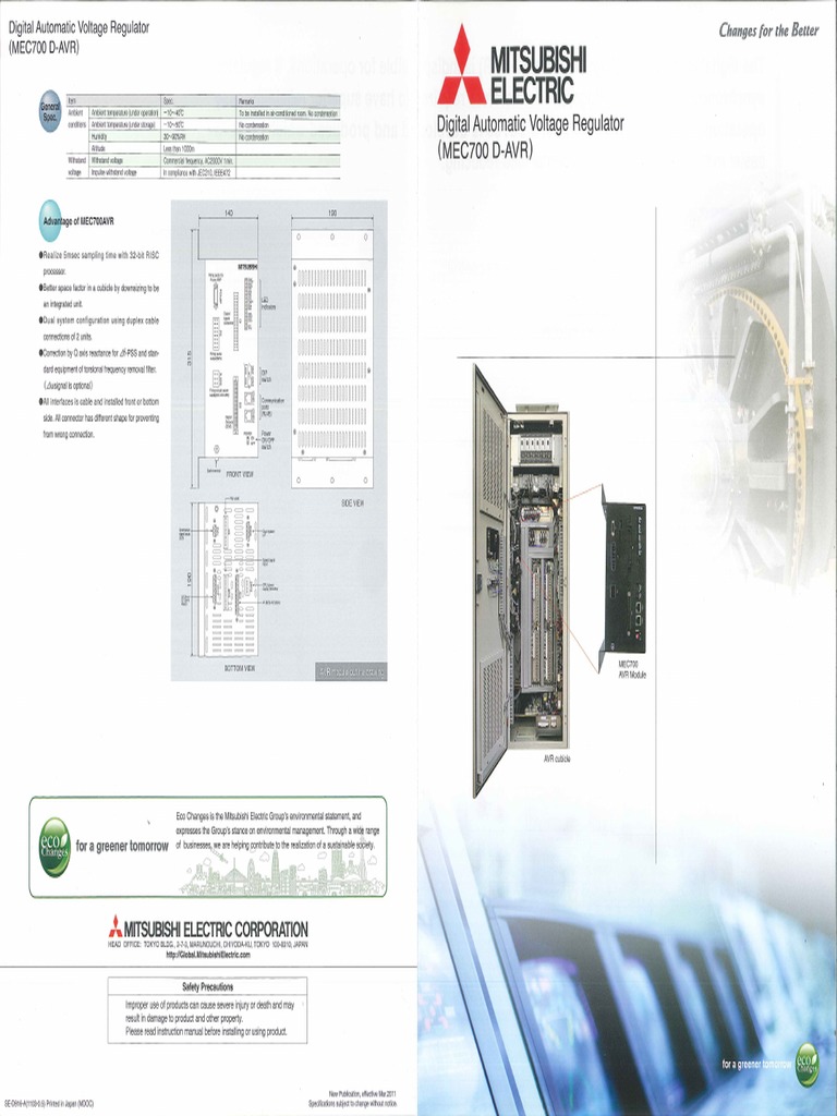 Avr Digital Automatic Voltage Regulator | PDF