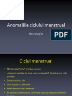 Anomaliile ciclului menstrual .ppt