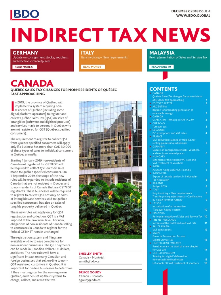 CT Tax News PDF Value Added Tax Taxes