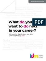What You Want To Next in Your Career?: Do Do
