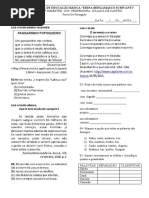 Prova de Port. 1º Bim.