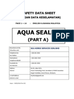 Sds - Aqua Sealer Part A (Rev.02) - English&Malay