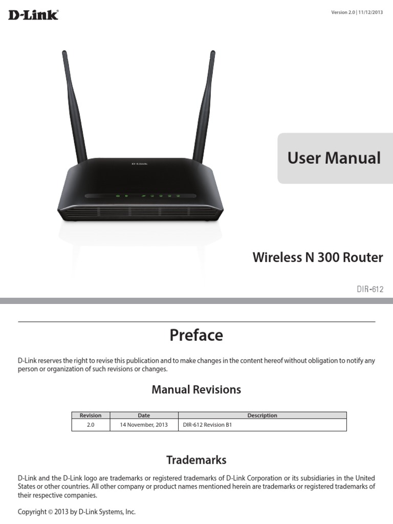 User Manual: Wireless N 300 Router | PDF | Ip Address | Wireless Lan