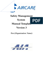 SMS Manual Template Air Care.doc