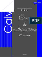 Cours de Mathematiques