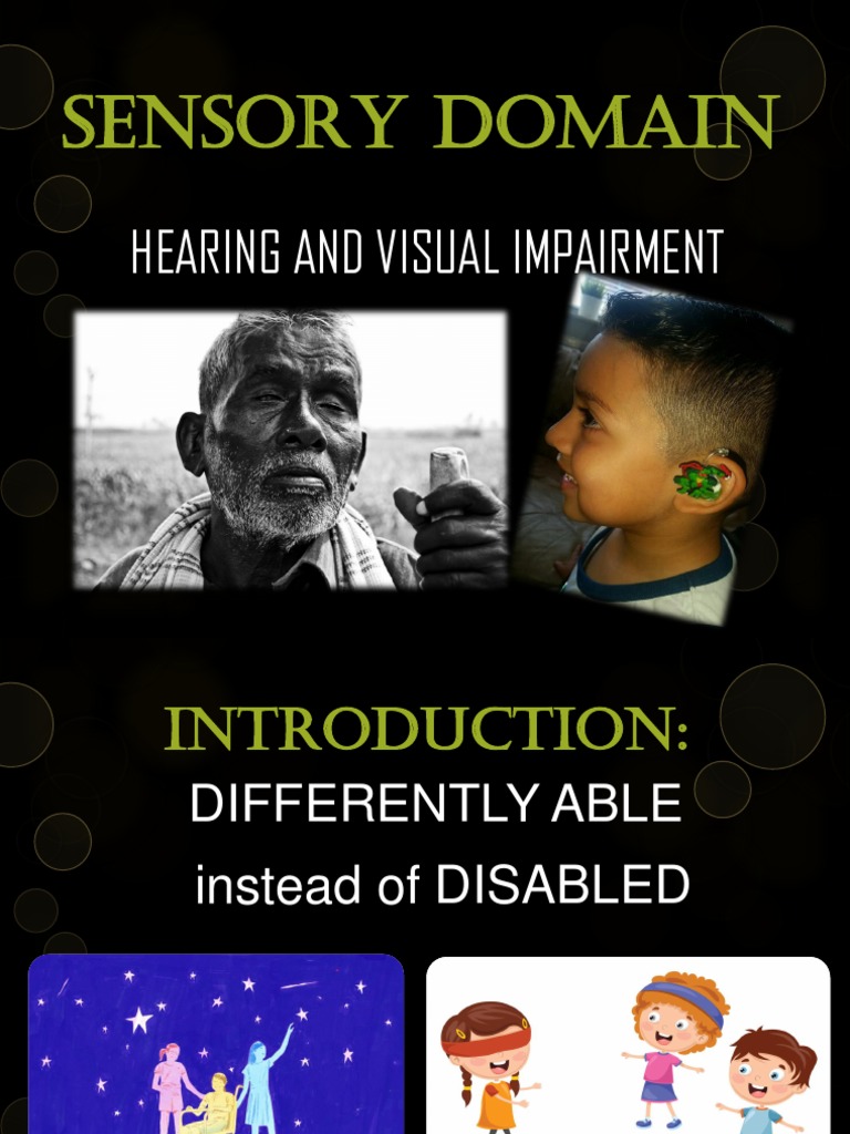 Visual Impairment PDF Visual Impairment Disability