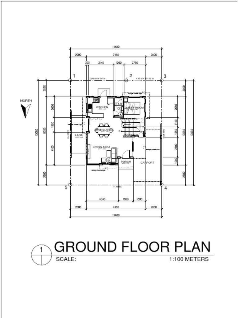 Ground Floor Plan Overview | PDF