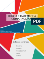 Lógica e Matemática Computacional - Base Numérica Decimal