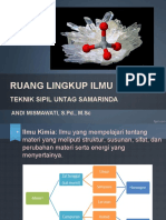 Ruang Lingkup Ilmu Kimia