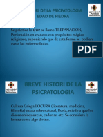 HISTORIA DE LA PSICOPATOLOGÍA