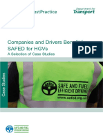 Companies and Drivers Benefit From Safed For HGVS: A Selection of Case Studies