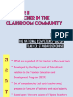 Lesson 1 The National Competency-Based Teacher Standards (NCBTS)