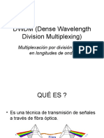 DWDM (Dense Wavelength Division Multiplexing)