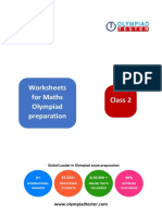 Worksheets For Maths Olympiad Preparation Class 2