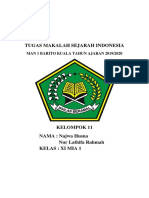 Tugas Makalah Sejarah Indonesia