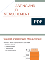 Chapter 3 - Forecasting and Demand Measurement
