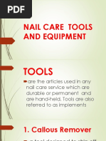 Nail Care Tools And Equipmen Pdf Nail Anatomy Nature