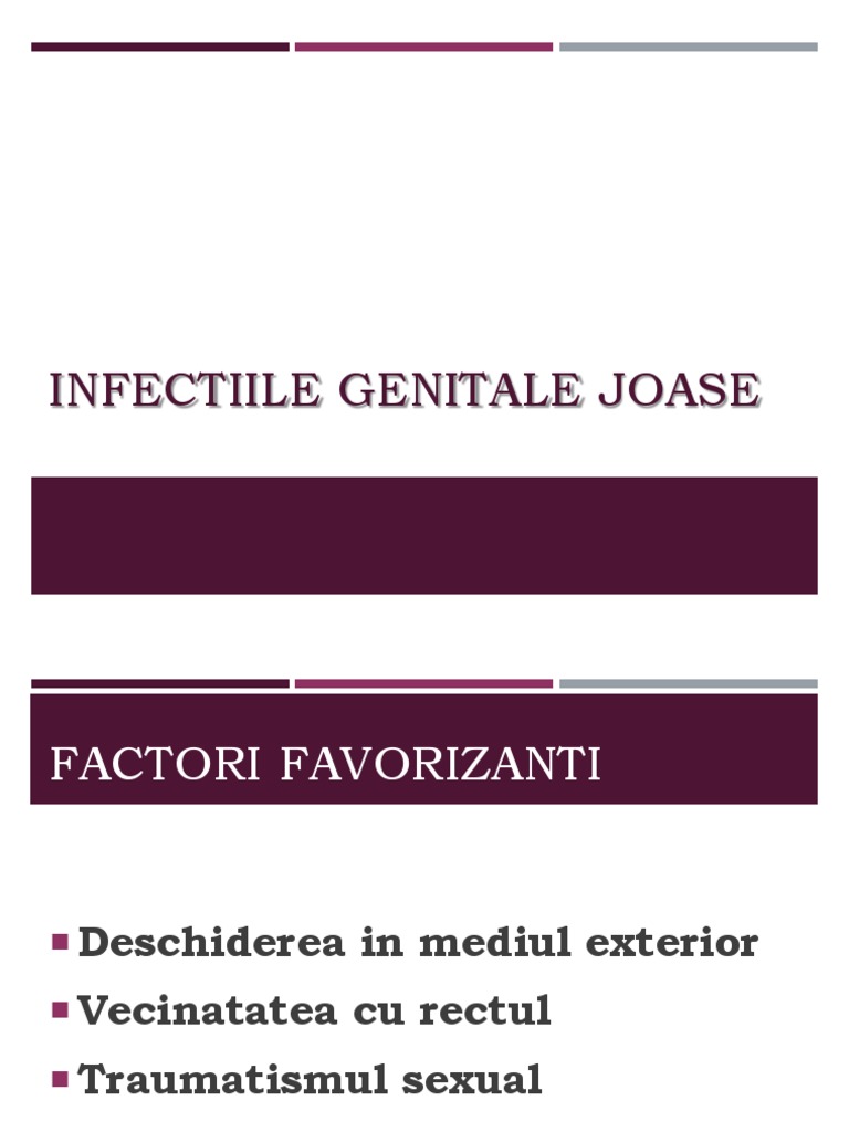 Infectiile Genitale Joase | PDF