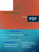 Pericyclic Reactions: Presenter