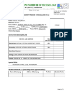 Student Trainee Curriculum Vitae Personal Data:: Picture