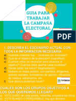 Guia para Campaña Electoral