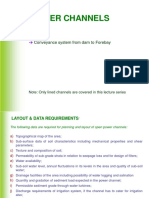 Power Channels: Conveyance System From Dam To Forebay