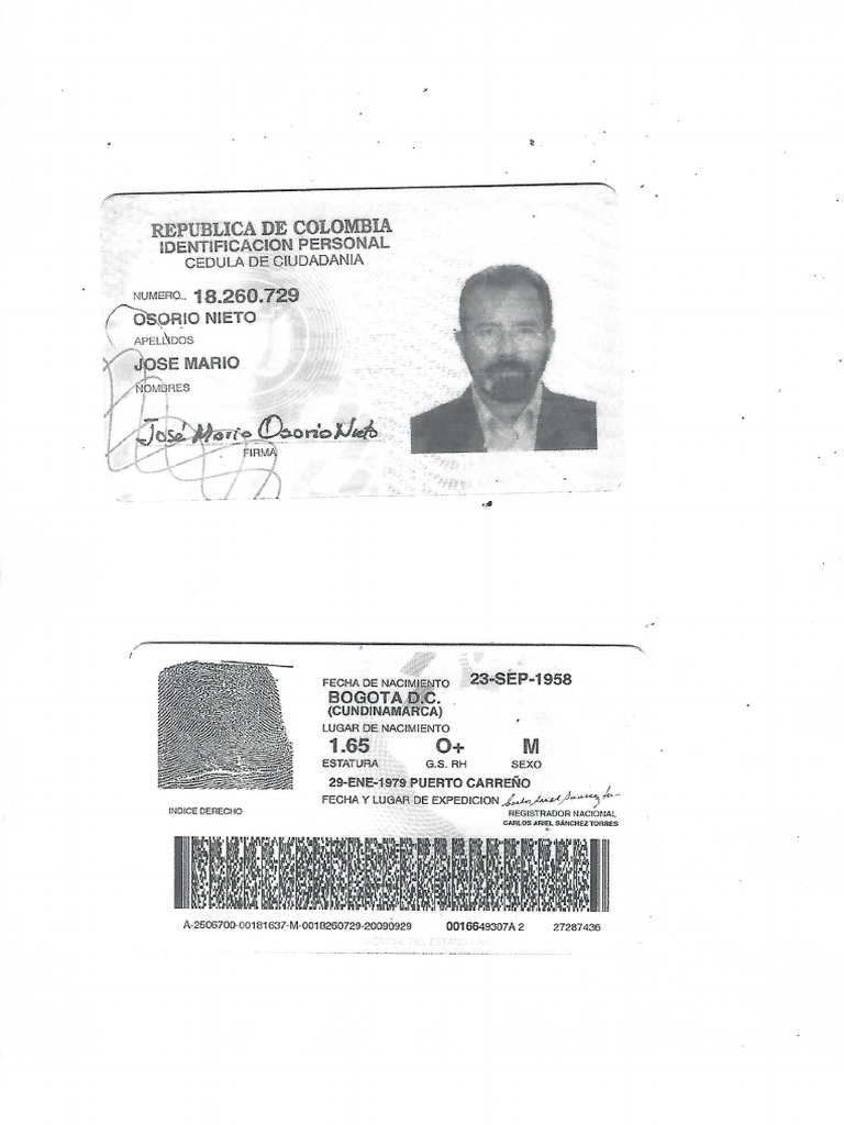 Cedula PDF | PDF