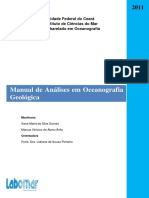 Manual de Análises Em Oceanografia Geológica