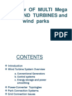 Overview of MULTI Megawatt WIND TURBINES and Wind Park