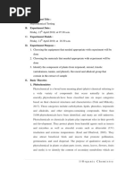 Phytochemical Test