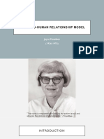 Human-To-Human Relationship Model: Joyce Travelbee (1926-1973)