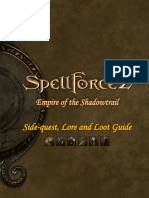 SpellForce 2: Empire of The Shadowtrail - Side-Quest, Lore and Loot Guide