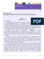 Berbagi Pengetahuan - PEMBELAJARAN TERPADU MODEL IMMERSED PDF