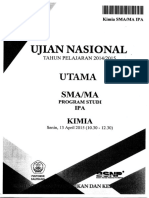 Naskah Soal UN Kimia SMA 2015 Paket 1.pdf