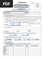 Well Fare Officer Form