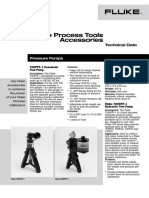 Fluke Process Tools Accessories: Pressure Pumps