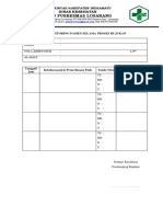 Form Monitoring Rujukan