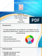 Presentacion Psicopedagogia UES